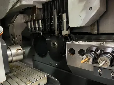 2010 HANWHA XD-20H Swiss Type Automatic Screw Machines | Midstate Machinery (2)