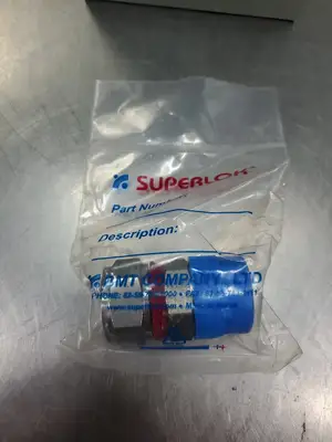 Superlok SMCI-12-12N Straight-Thru Compression Fitting, Lot of 5. 6B-22