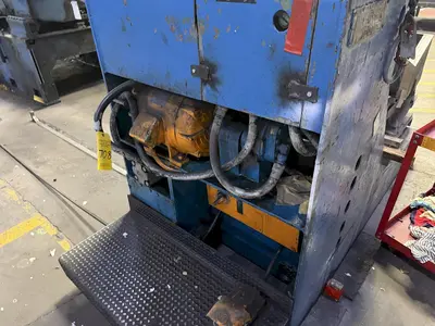20,000 LB X 48" DELTEC HYDRAULIC SELF CONTAINED COIL CAR W/ELEVATION. STOCK # 0537126