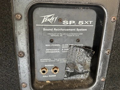 Used PEAVEY SOUND SYSTEM Commercial Audio/Visual Equipment Michigan US | Miedema Asset Management Group #1341876