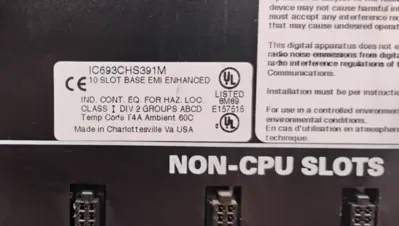 GE Fanuc IC693CHS391M Electrical/PLC/Automation | ESS Industrial Equipment Sales (4)