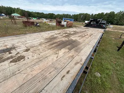 Used 2022 EAST TEXAS TRAILERS 40 FOOT Flatbed Trailers Wisconsin US | Proxy Equipment #1378450