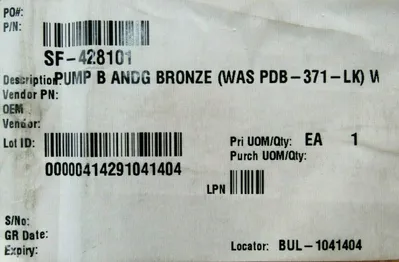 NEW BELL & GOSSETT 105104 BRONZE BOOSTER PUMP PDP-37T B378T A20 3/4HP 230V