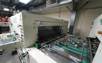 USED 2005 BRAUSSE 1050SEF 40” AUTOMATIC DIE CUTTER FOIL STAMPER