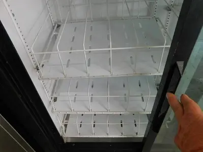 True GDM-41SL-48-HC-LD 46" Two Section Glass Door Merchandiser Refrigerator