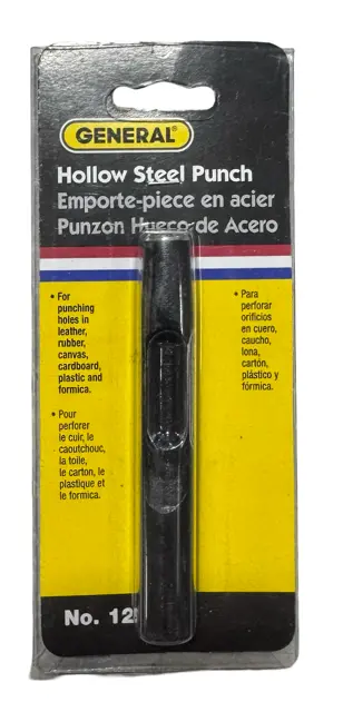 General Hollow Steel Punch No.128