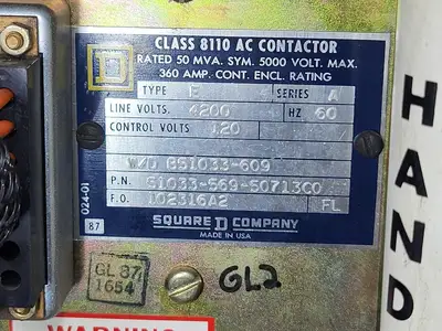 USED SQUARE D FC-20