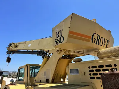 Used 1998 GROVE RT58D Mobile Cranes Louisiana US | Proxy Equipment #1377642