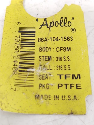 NEW Apollo 86A-104-1563