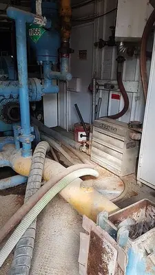 USED EMSCO F-650 TRIPLEX MUD PUMP