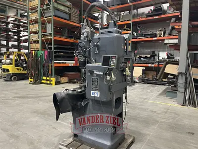 Moore No. 2 Jig Grinder, 19" x 10" T-Slotted Table, Auto Feed, Anilam Wizard 211 2-Axis DRO,  5" x 10" Magnetic Chuck