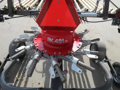 New | in-Stock 2024 MASSEY FERGUSON RK451TR Hay Rakes Pennsylvania US | Zimmerman Farm Service #1410036