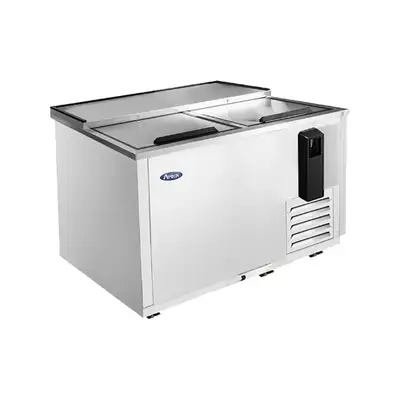 New | in-Stock Atosa New Atosa MBC50GR 50'' Bottle Cooler - Stainless Steel Bottle Coolers Illinois US | Falcon Restaurant Supply #1375321