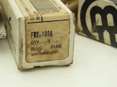 Cooper Bussman FWX-100A Fuse Dual Element Time Delay 100A 250V AC/DC Lot of 5