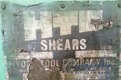 Used HTC 750-12SR Power Squaring Shears (Inch) California US | Sterling Machinery Exchange #1467201