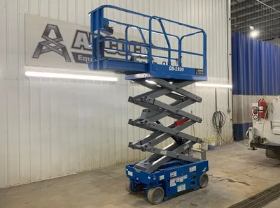 Used 2020 GENIE GS-1930 ELECTRIC SCISSOR LIFT Scissor Lifters Alberta CA | Adcock Equipment #1498444