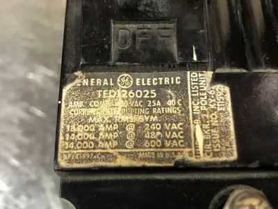 USED GENERAL ELECTRIC TED126025