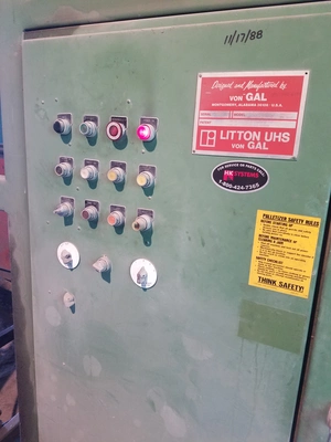 USED VONGAL AUTOMATED BAG PALLETIZER