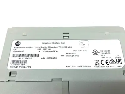 USED ALLEN-BRADLEY SER. A COMPACTLOGIX 4-AXIS MOTION MODULE