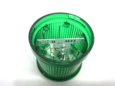 USED EATON STACKLIGHT MODULE 70MM, CONTINUOUS LED, GREEN, 24VAC/DC