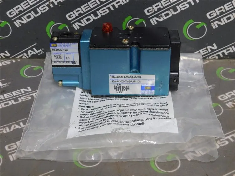 Used MAC 82A-AC-BLA-TM-DAA7-1DA Solenoid Regulators | Green Industrial #675277
