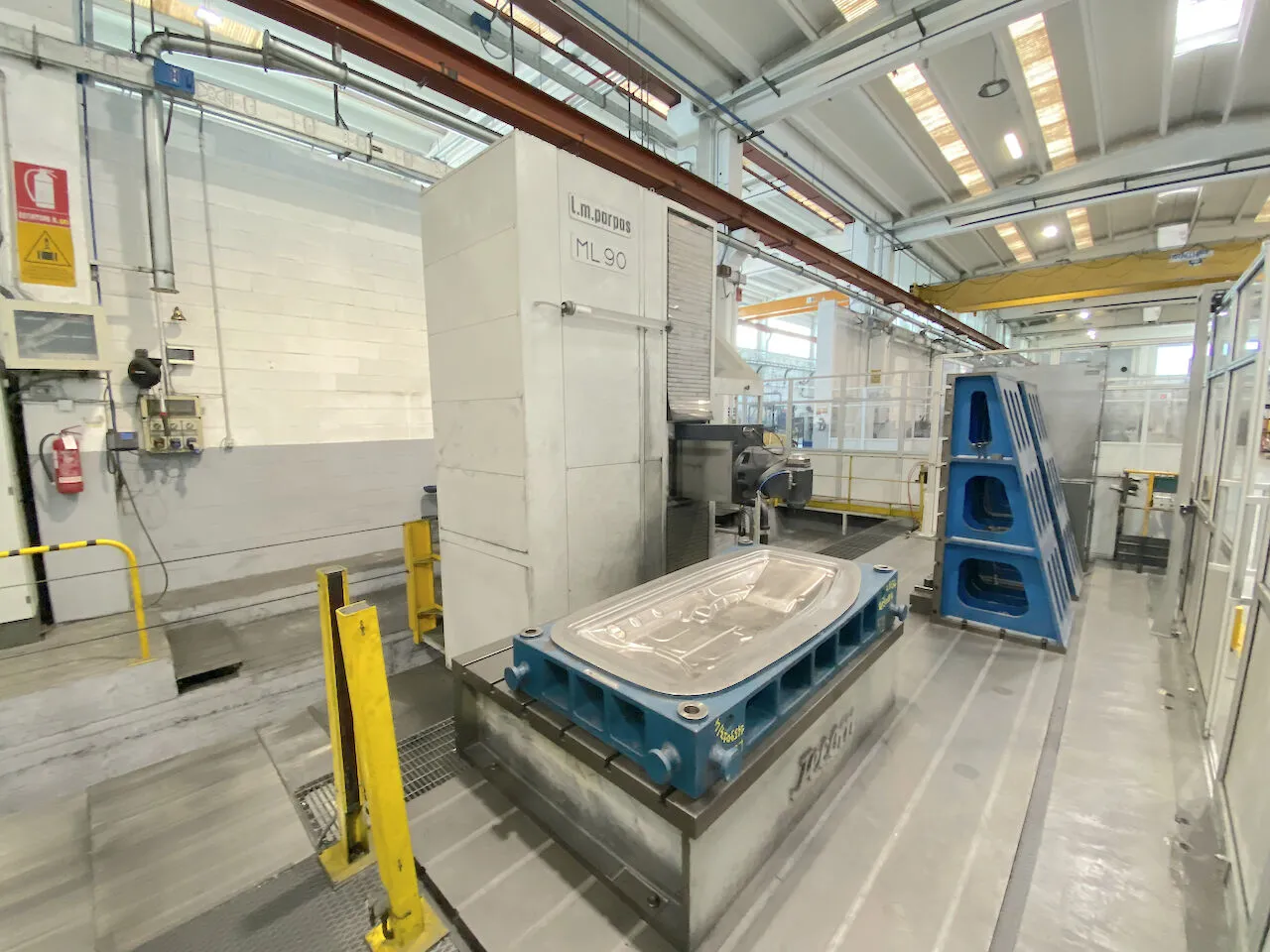 Used PARPAS ML90 /6000 Gantry Machining Centers (incld. Bridge & Double Column) IT | Gamba Macchine Srl #1306148