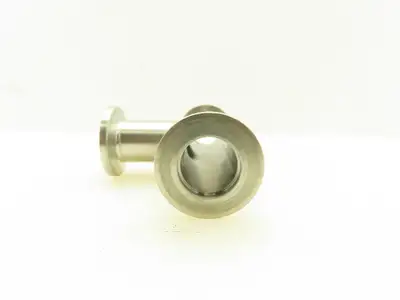 INFICON 304 Stainless Pipe Tee Vacuum Fitting DN 16 ISO-KF 16mm  LOT OF 7