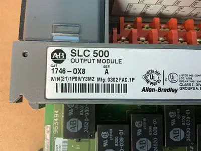 Used ALLENBRADLEY 1746OX8 PLC Input & Output Ohio US | HGR 24 #1485364