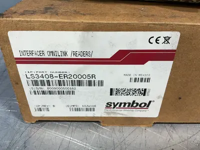 Used 2008 SYMBOL TECHNOLOGIES INC. LS3408ER20005R Barcode Scanners Ohio US | HGR 24 #1415104