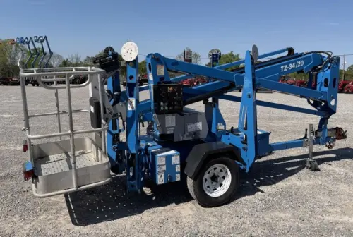 Used 2020 GENIE TZ34/20 Towable Boom Lifts Pennsylvania US | National Lift Equipment #1407785