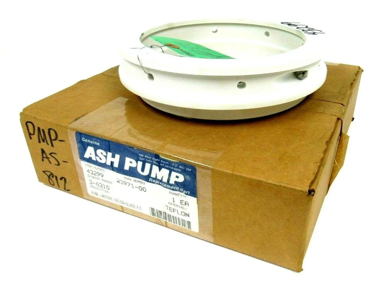 NEW ASH PUMP 43299 RING LANTERN TEFLON 23971-00