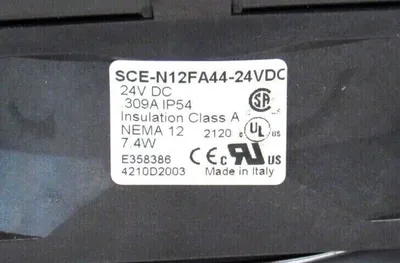 NEW SAGINAW SCE-N12FA44-24VDC FILTER FAN SCEN12FA4424VDC