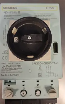 Siemens 3RK1304-0HS00-7AA0 Elec. Starter Soft F-RSM (BIN 4.5.4)