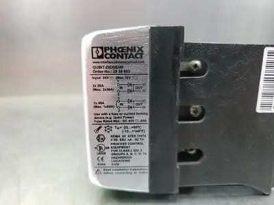 PHOENIX CONTACT QUINT-DIODE/40 (Order-No: 2938963) Module. 4E-25
