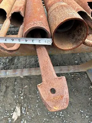 Used AFTERMARKET 10-1/2' X 4-1/4" DART VALVE BAILER FOR CABLE TOOL Rock Drills Pennsylvania US | East West Machinery & Drilling #1417547