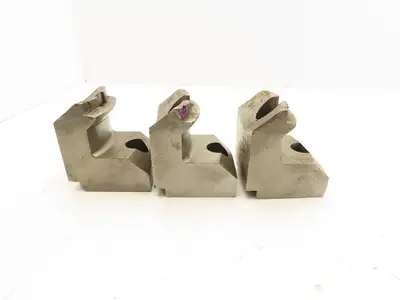 3-Jaw Lathe Chuck Jaws Set 2.75"W 3.5"L 4"H