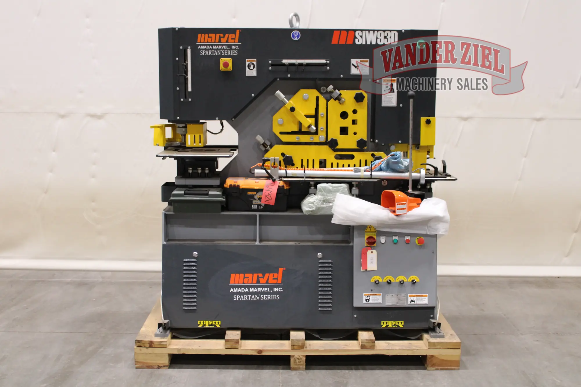 New | in-Stock AMADA MSIW93D Ironworkers Michigan US | Vander Ziel Machinery Sales #482308