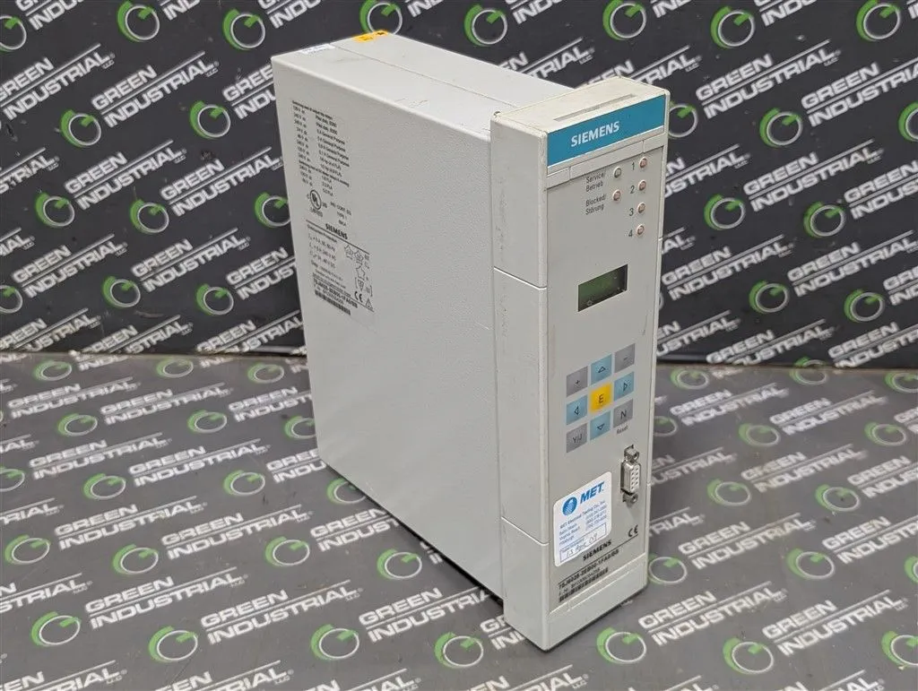 Siemens 7SJ6025-2EB00-1FA0/BB SIPROTEC Overcurrent Relay Module Used