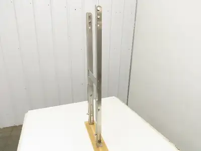 8" Tabletop Conveyor Stainless Leg Support H-Stand 32"-42" Adj Height
