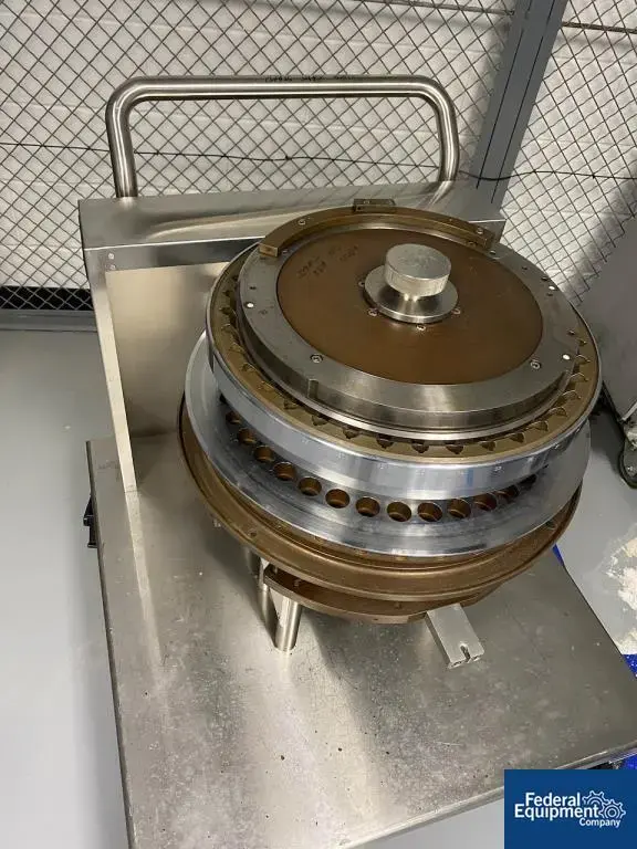 USED Elizabeth-HATA 38 Station Elizabeth Hata Tablet Press Turret, Model CUX MSU