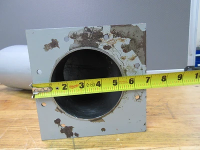 USED 1997 USED HAAS PARTS AND TOOLING CHIP CONE, BOLT-ON, SQUARE FLANGE