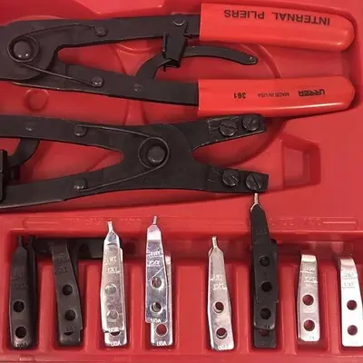 URRER 361 Heavy Duty Retaining ring plier set