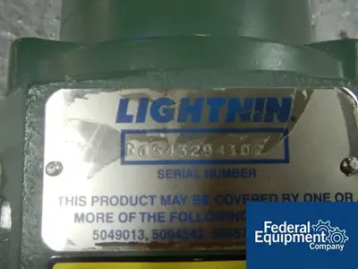 USED Lightnin 1/3 HP LIGHTNIN AGITATOR DRIVE