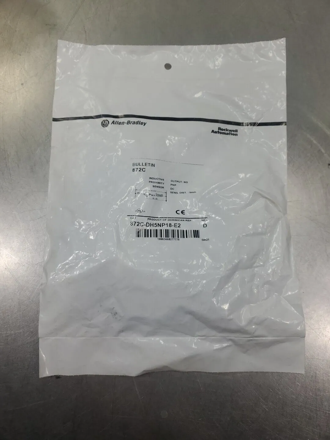 Allen Bradley 872C-DH5NP18-E2 Ser D Inductive Proximity Sensor. 5D-32