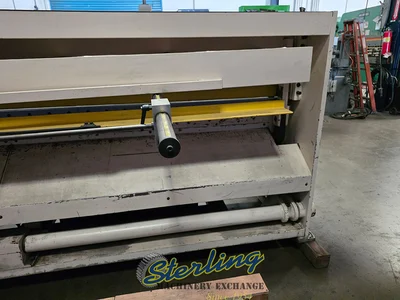 Used GMC HS-1010MD Power Squaring Shears (Gauge) California US | Sterling Machinery Exchange #1467184