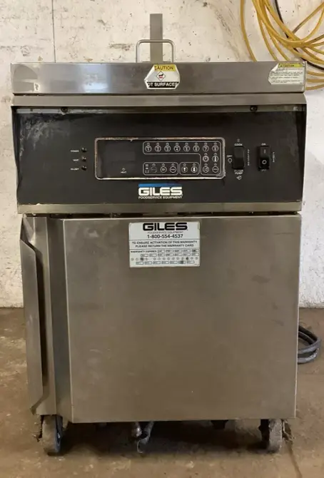 152-0016 Giles Electric Auto Lift Fryer with Basket and Filter System