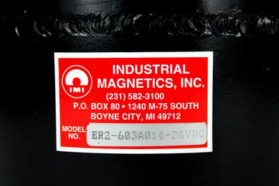 USED INDUSTRIAL MAGNETICS ER2-603A014-24VDC