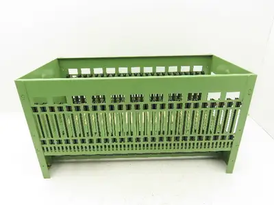 Arburg 511  25-Slot PLC Card Rack Circuit Board Chassis Injection Molder Machine