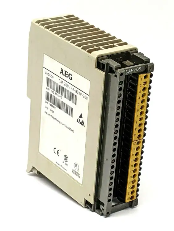 Used AEG AEG AS-BDAP-208 PLC Input & Output Michigan US | Maverick Industrial Sales #1398284