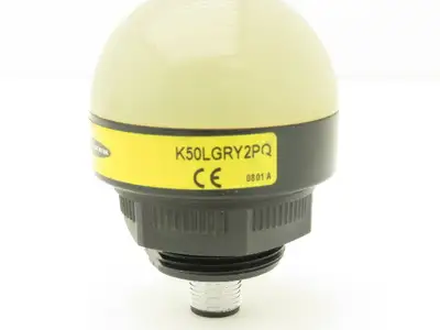 Banner K50LGRY2PQ EZ-LIGHT K50 Core 50mm LED Indicator 18-30VDC  IP67 Lot of 7
